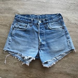 Vintage High Waist Levis Cut Off Shorts